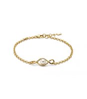 Bracciale Miluna Donna in Argento Perla PBR3247G
